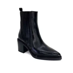 Alpe 24631705 Cuir Noir*Femme Santiags