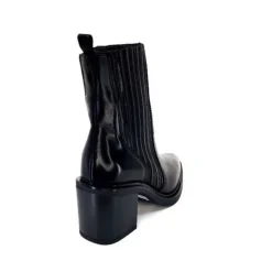 Alpe 24631705 Cuir Noir*Femme Santiags