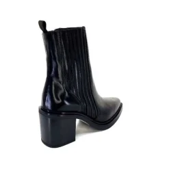 Alpe 24631705 Cuir Noir*Femme Santiags