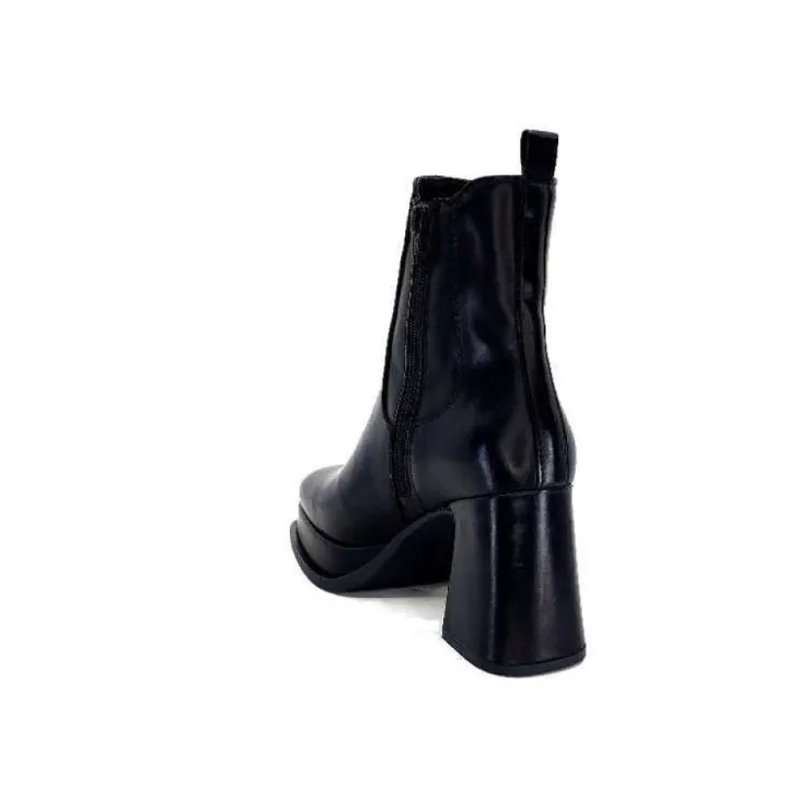 Alpe 27511705 Cuir Noir*Femme Bottines