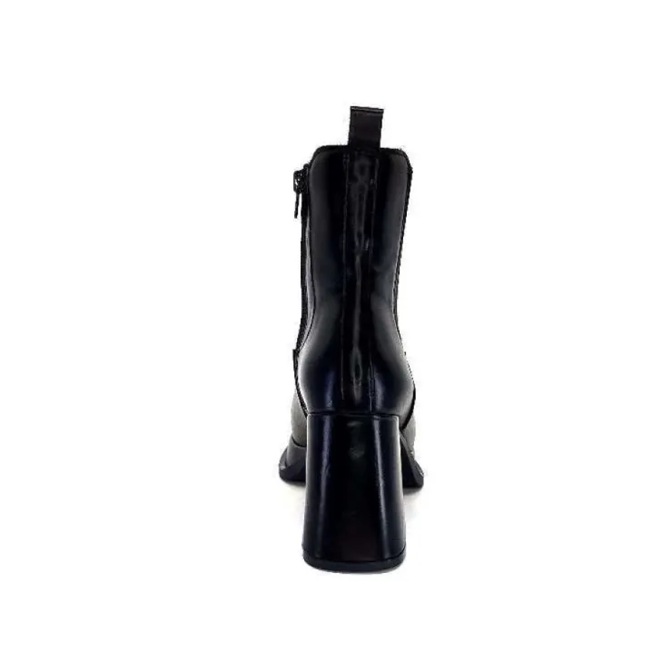 Alpe 27511705 Cuir Noir*Femme Bottines