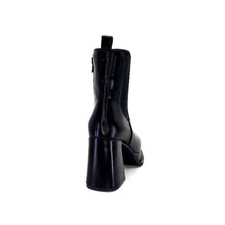 Alpe 27511705 Cuir Noir*Femme Bottines