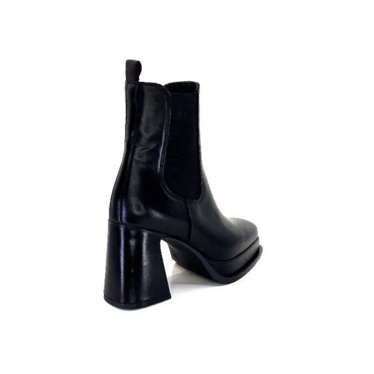 Alpe 27511705 Cuir Noir*Femme Bottines