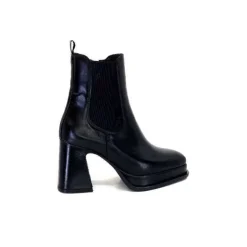 Alpe 27511705 Cuir Noir*Femme Bottines