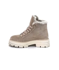Alpe 2507 Daim Beige*Femme Bottines