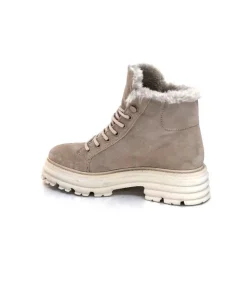 Alpe 2507 Daim Beige*Femme Bottines