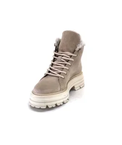 Alpe 2507 Daim Beige*Femme Bottines