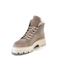 Alpe 2507 Daim Beige*Femme Bottines