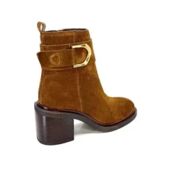 Alpe 27381101 Daim Camel*Femme Bottines