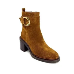 Alpe 27381101 Daim Camel*Femme Bottines