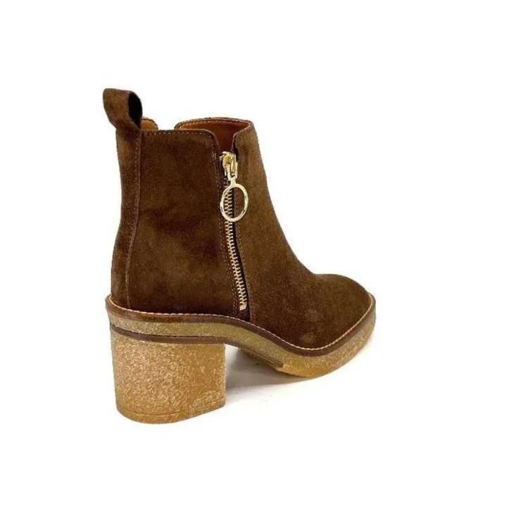 Alpe 26791146 Daim Castagna*Femme Bottines