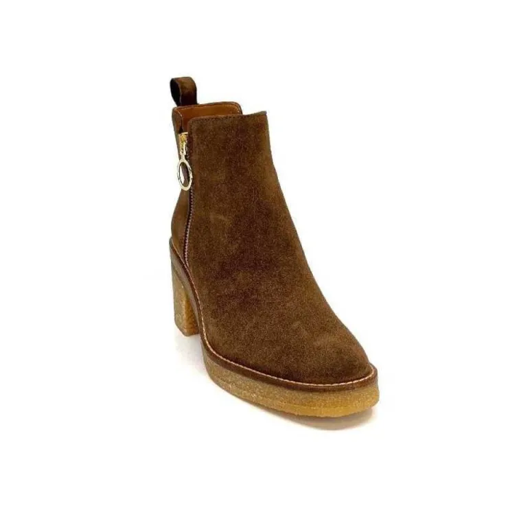 Alpe 26791146 Daim Castagna*Femme Bottines