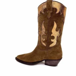 Alpe 20881146 Daim Marron*Femme Santiags