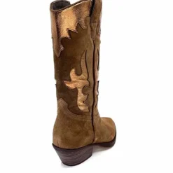 Alpe 20881146 Daim Marron*Femme Santiags