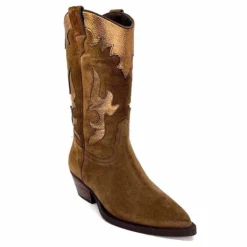 Alpe 20881146 Daim Marron*Femme Santiags
