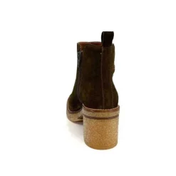 Alpe 26791140 Daim Olive*Femme Bottines