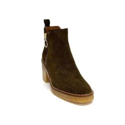 Alpe 26791140 Daim Olive*Femme Bottines
