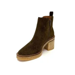 Alpe 26791140 Daim Olive*Femme Bottines