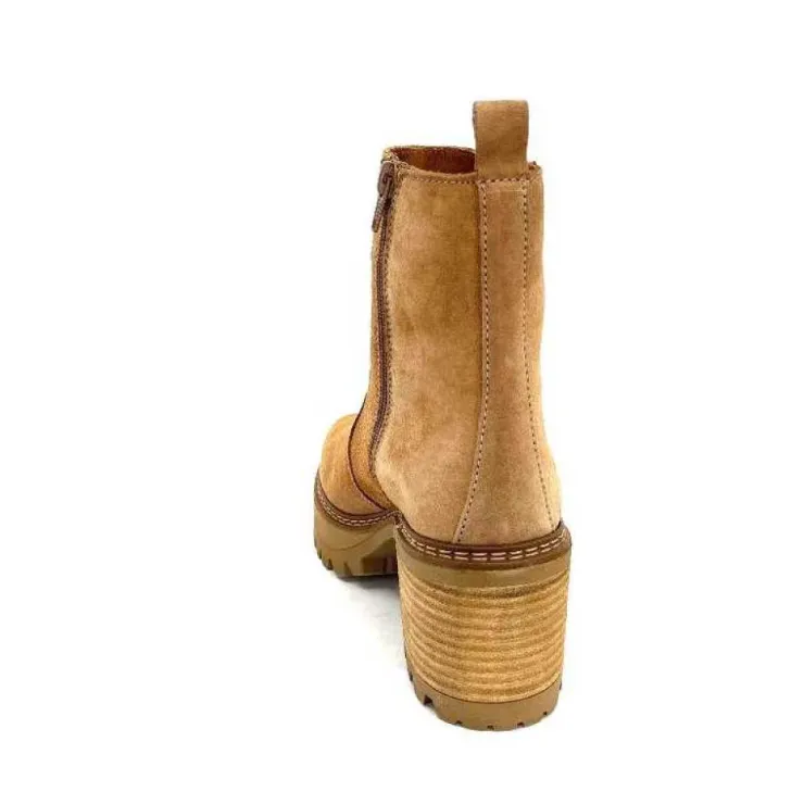 Alpe s 27161160 Daim Camel*Femme Bottines