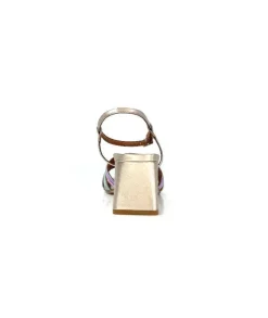 angel alarcon 23042 Cuir Metal Champagne*Femme Sandales