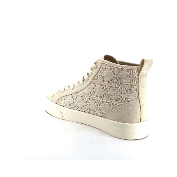 Armistice Foxy Mide Lace Textile Beige*Femme Baskets