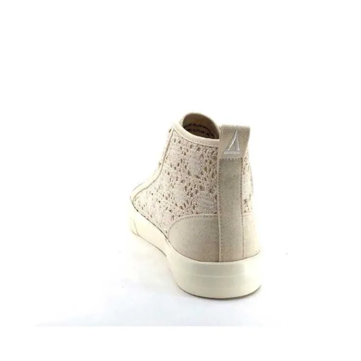 Armistice Foxy Mide Lace Textile Beige*Femme Baskets
