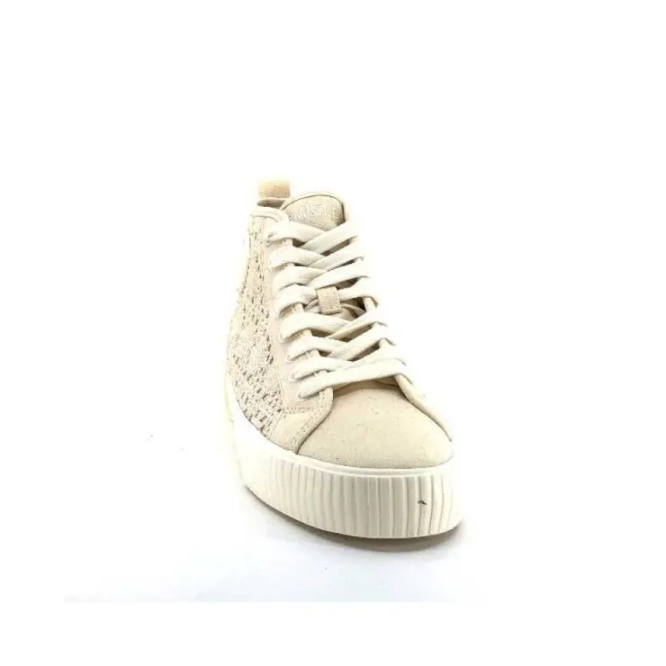 Armistice Foxy Mide Lace Textile Beige*Femme Baskets