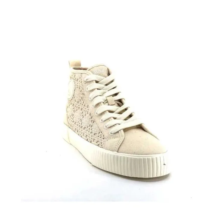 Armistice Foxy Mide Lace Textile Beige*Femme Baskets