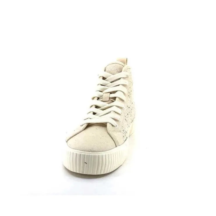 Armistice Foxy Mide Lace Textile Beige*Femme Baskets