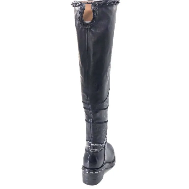AS 98 As98 A52301 Cuir Noir*Femme Bottes