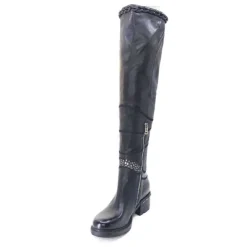 AS 98 As98 A52301 Cuir Noir*Femme Bottes