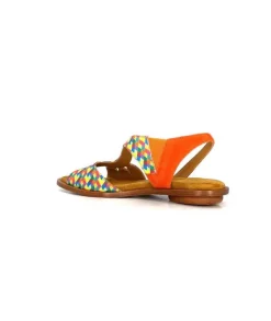 Audley 22300 Daim Textile Multicolore*Femme Sandales