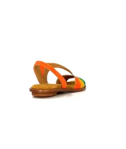 Audley 22300 Daim Textile Multicolore*Femme Sandales