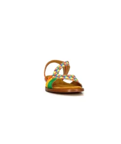 Audley 22300 Daim Textile Multicolore*Femme Sandales