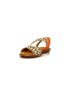 Audley 22300 Daim Textile Multicolore*Femme Sandales