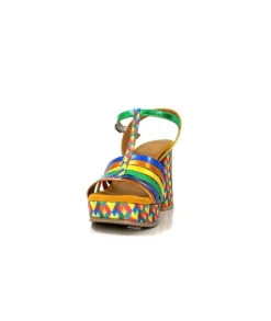 Audley 22240Cuir Multicolore*Femme Sandales