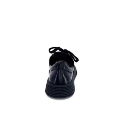 Ivoire0401a Baskets Ivoire 500-952 Cuir Noir*Femme Baskets