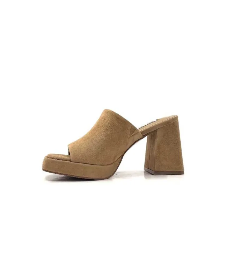 bibi lou 621 Daim Camel*Femme Mules