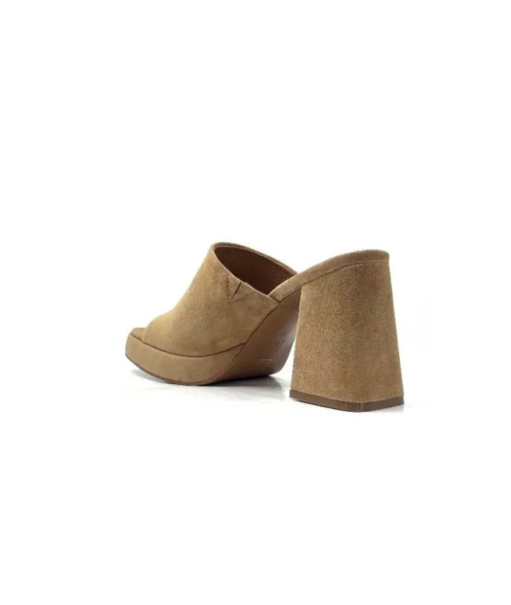 bibi lou 621 Daim Camel*Femme Mules