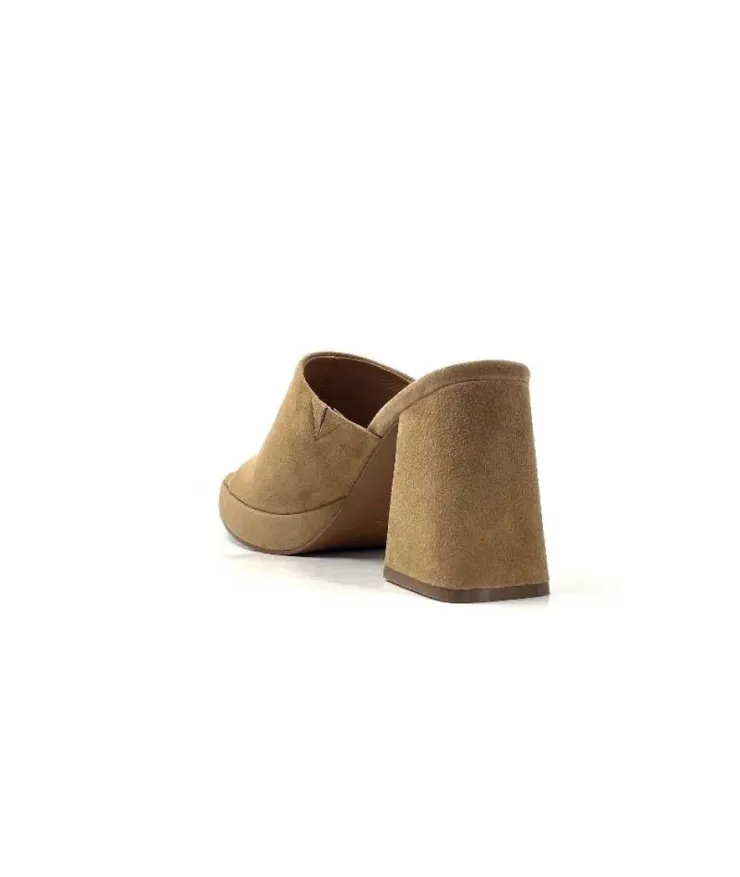 bibi lou 621 Daim Camel*Femme Mules