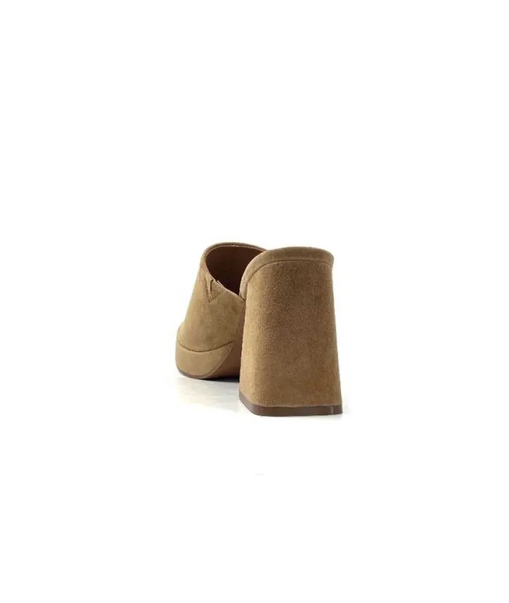 bibi lou 621 Daim Camel*Femme Mules