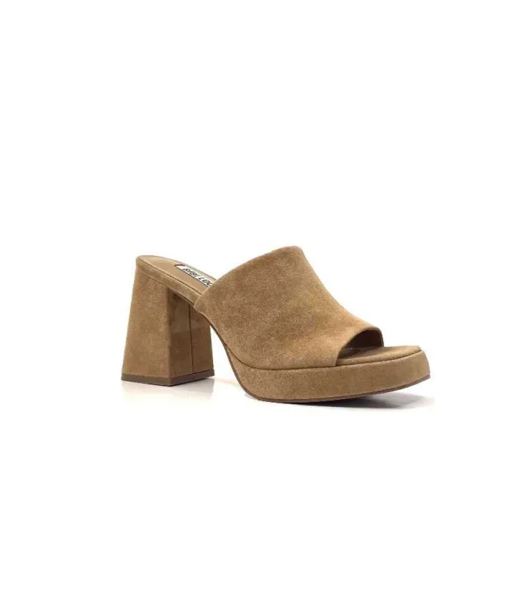 bibi lou 621 Daim Camel*Femme Mules