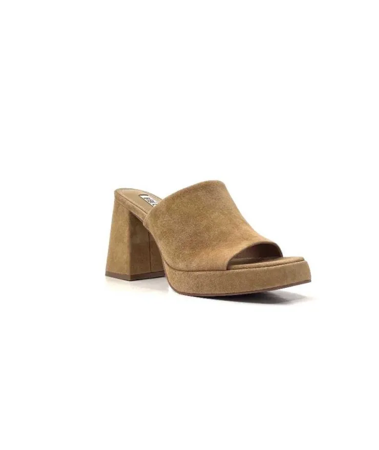 bibi lou 621 Daim Camel*Femme Mules