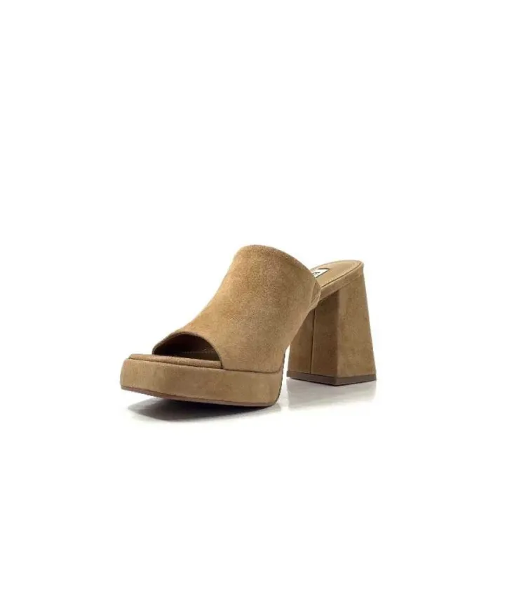 bibi lou 621 Daim Camel*Femme Mules