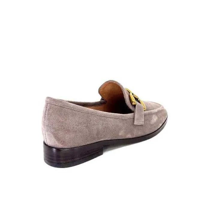 bibi lou 572 Daim Gris*Femme Mocassins