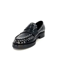 bibi lou 755 Z 16 Vk Cuir Noir*Femme Mocassins