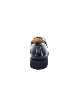 Brunate 11771 Cuir Vernis Vert*Femme Mocassins