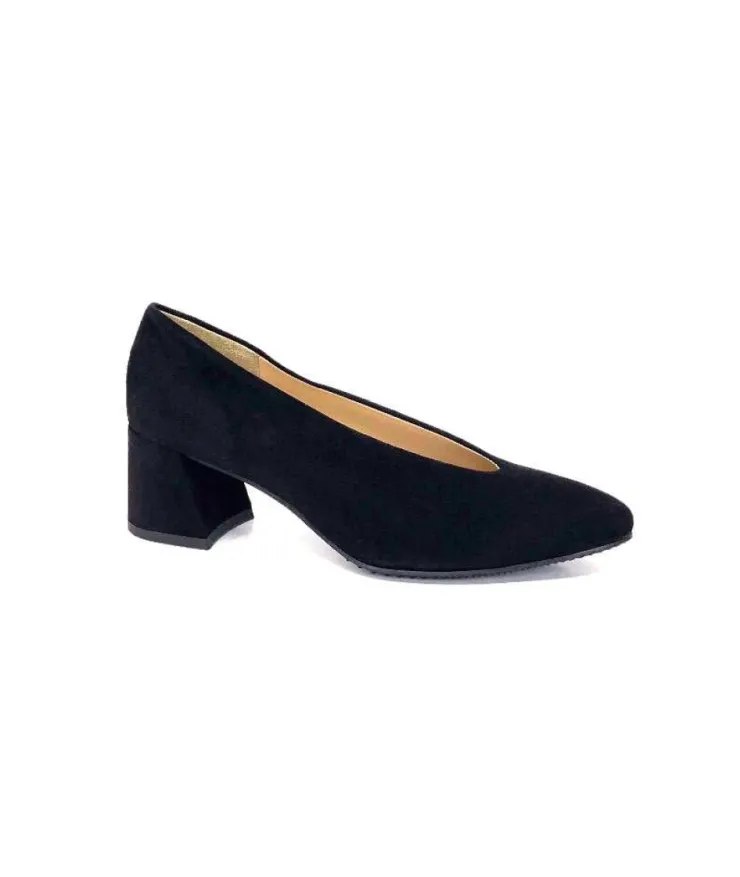 Brunate 51338 Daim Noir*Femme Escarpins
