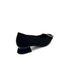 Brunate 32230 Textile Noir*Femme Ballerines