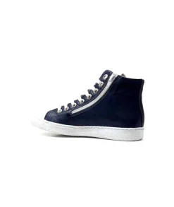 Chacal 6337 Cuir Bleu*Femme Baskets
